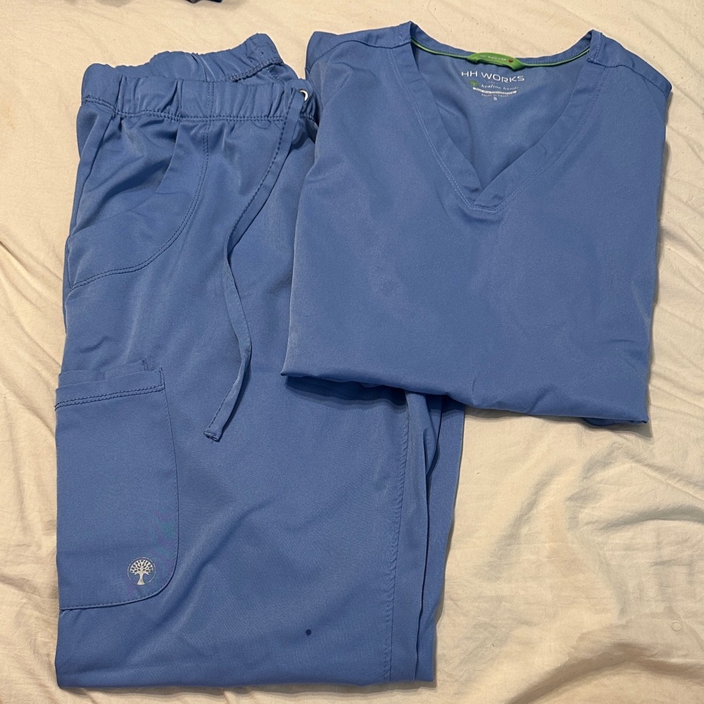 Women’s Blue Scrub Set